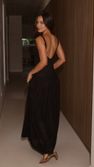 Kora Maxi Dress - Black
